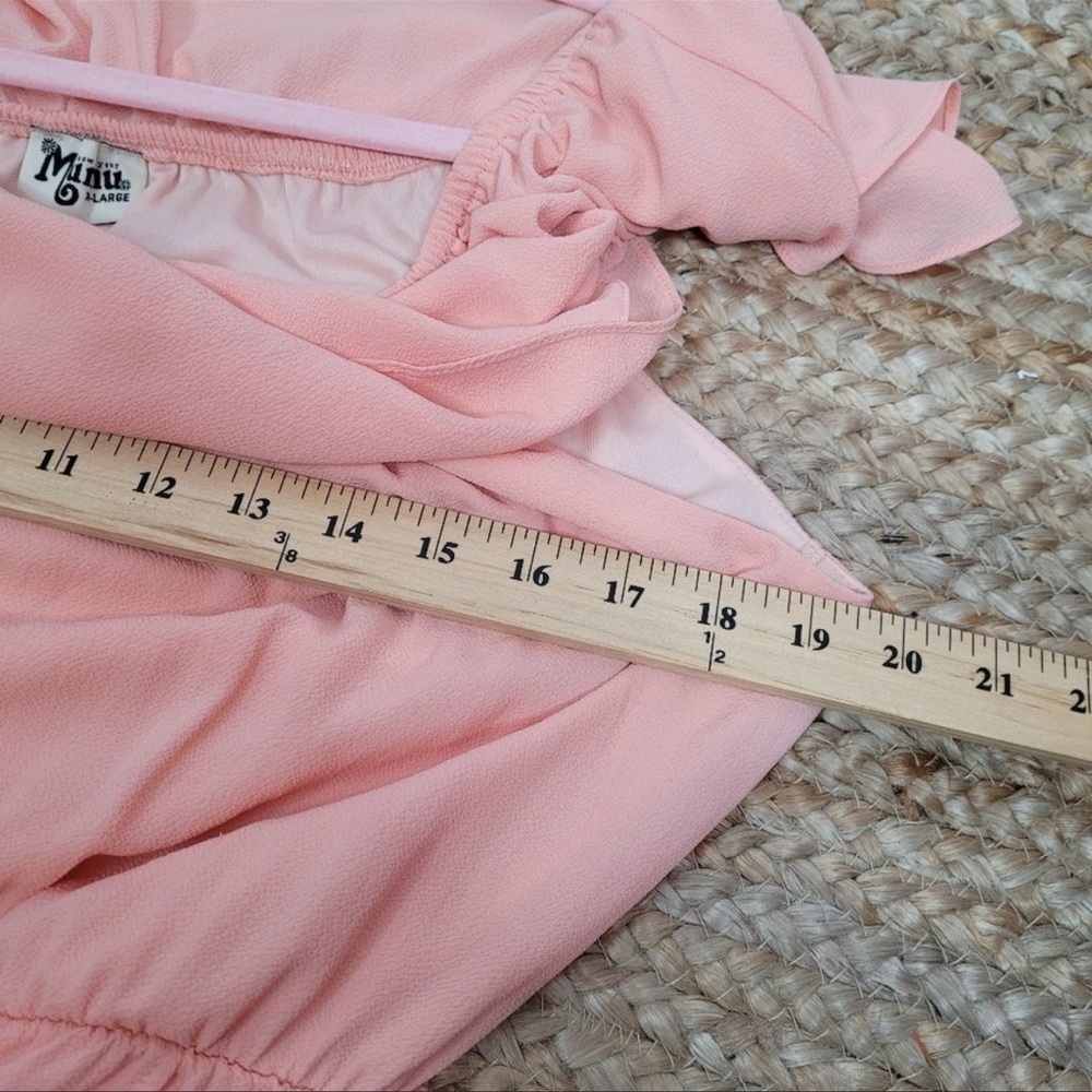 Peach Rosie Mini Dress - Show Me Your Mumu - Picture 3 of 7